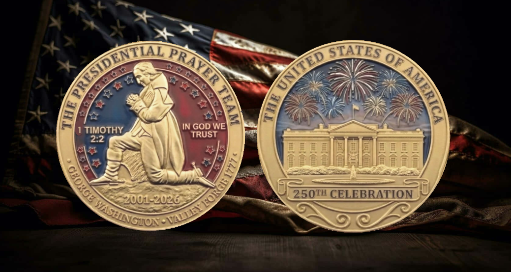 Presidential Prayer Team 25th Anniversary Commemorative Coin